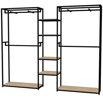 CW-2429 Стеллаж комбинированный 2400*450*2950мм CW-2429 Стеллаж комбинированный 2400*450*2950мм